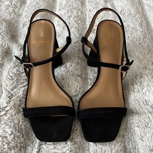 Sam Edelman Kia Heels, black suede